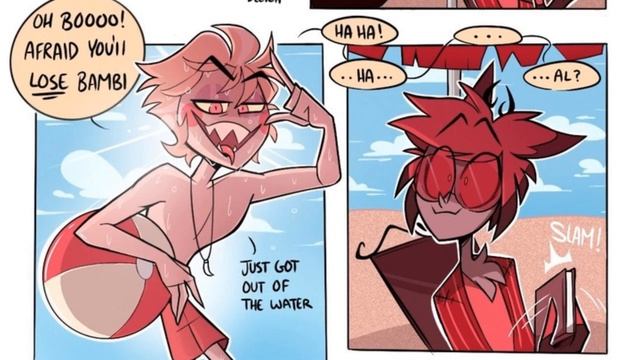 Энджел хочет Хаска (Hazbin hotel and Helluva boss Comic Dub). смотреть онлайн
