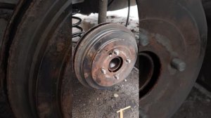 замена задних барабанных тормозных колодок на хендай