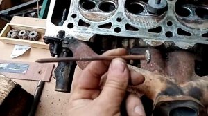 ГБЦ нива, прирезаю седла, впервые