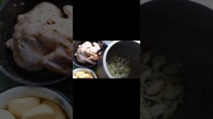 КУРОЧКА ЦЕЛИКОМ в АФГАНСКОМ КАЗАНЕ