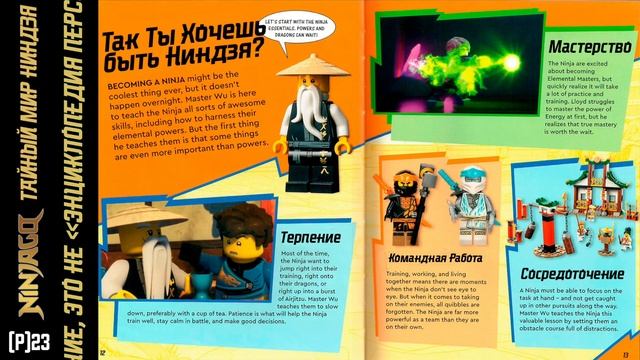 Timka LEGO Ninjago Книга "Тайный мир ниндзя" / Book "Secret World of the Ninja". смотреть онлайн