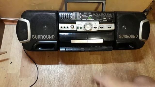 Магнитола Sharp WF-940W смотреть онлайн
