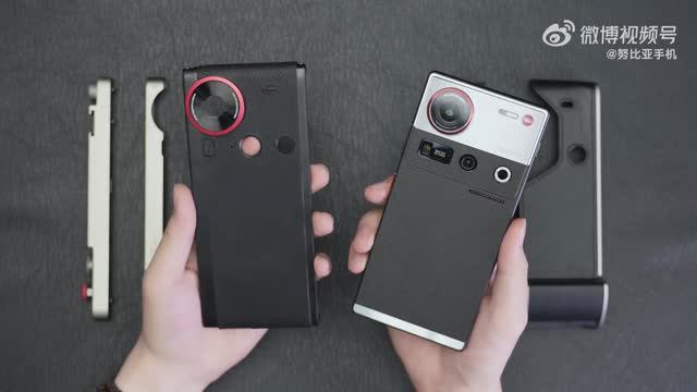 Фото-кит в дизайне ретро-фотоаппарата для смартфонов серии Nubia Z70