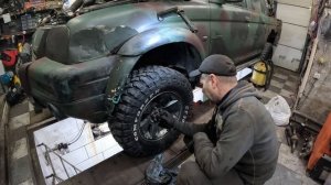 Mitsubishi L200 замена и регулировка подшипника ступицы и ге?