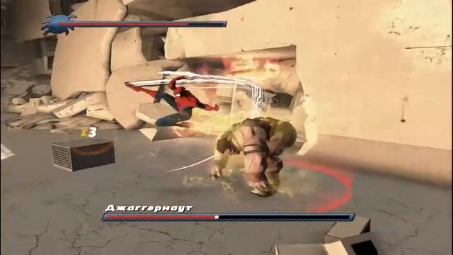 мои любимые моменты в Spider Man Shattered Dimansion (Джагернают)