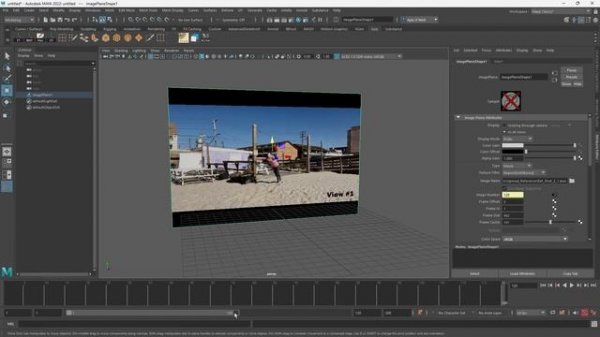 How to Upload Reference Video in Maya