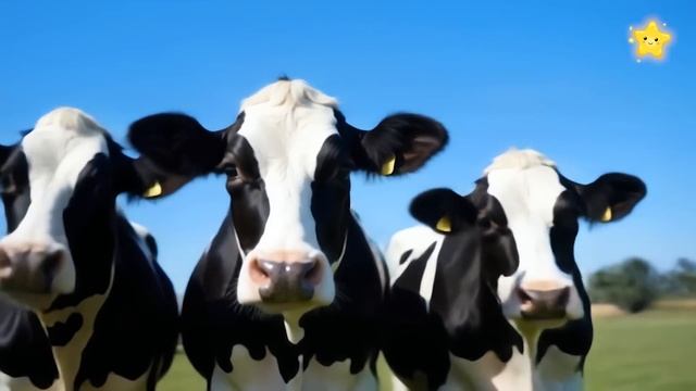 Весёлая корова Песенка для детей Му-му-му