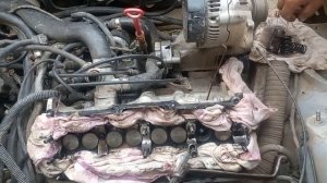 Замена маслосъемный колпачки пассат б4  без снятии ГБЦ