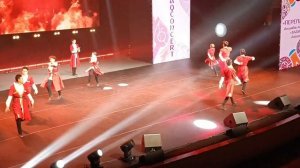 Казахи🇰🇿 танцуют Лезгинку в Астане. #казахтанцуетле