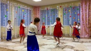 Русский Народный танец с ложками. Подготовительная гр