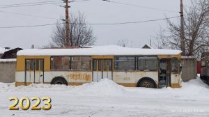 Списанные и заброшенные автобусы и троллейбусы в Екат