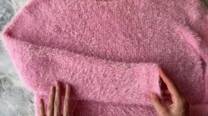 Вязальный влог. ДЖЕМПЕР из хлопка травки, ФУТБОЛКА из P