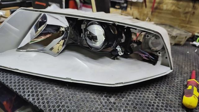 Skoda Octavia a5 дорестайлинг установка bi-led линз смотреть онлайн