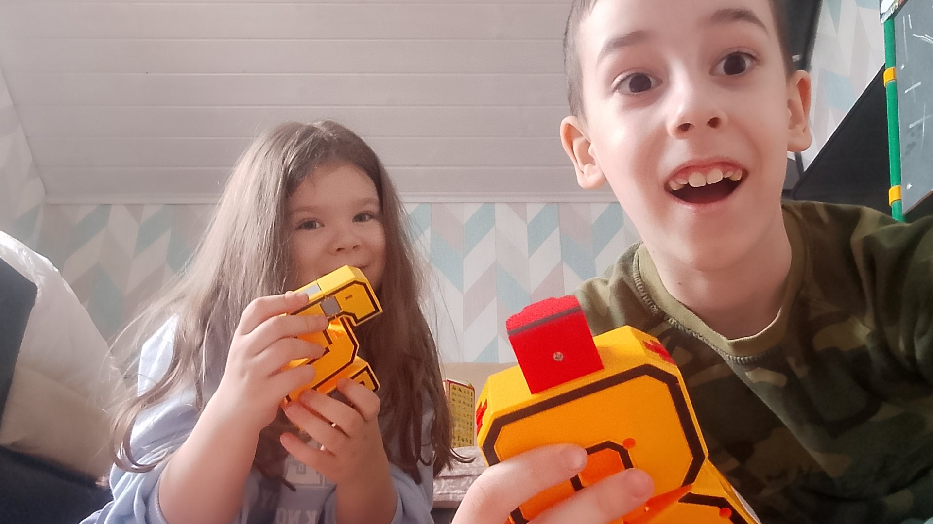 Собираем РОБОТОВ Из ЦИФР!