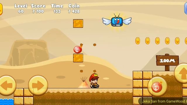 Level 60. Прохождение игры Super Bobby Go! на Android