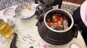 Курица в афганском казане 🔥🪵🌳