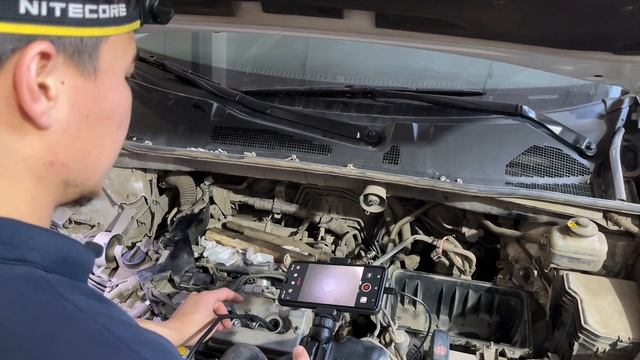 Highlander 2GR-fe эндоскопия, диагностика масложора, проблема