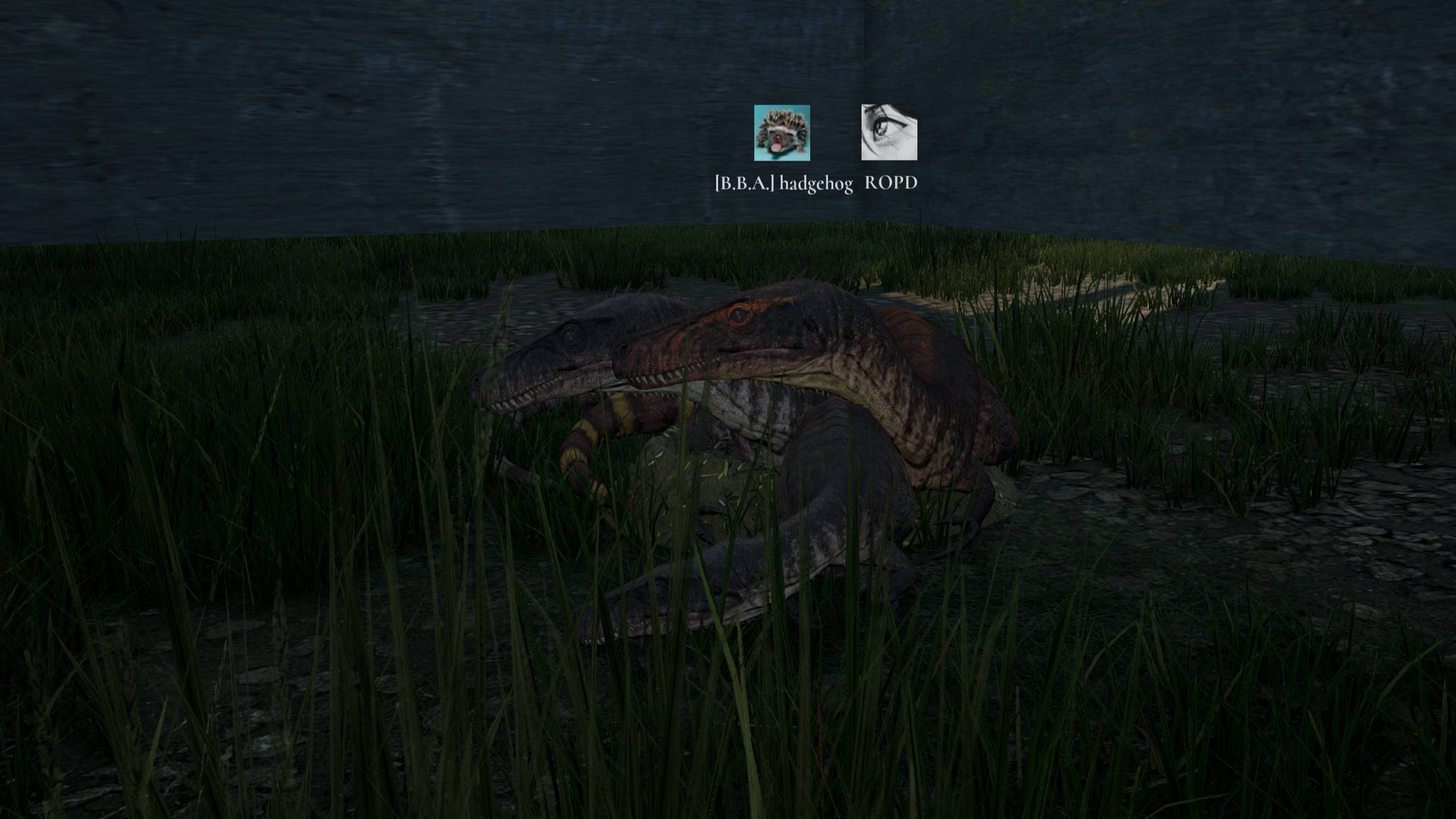 Герреразавр с гнезда в порту#The isle#