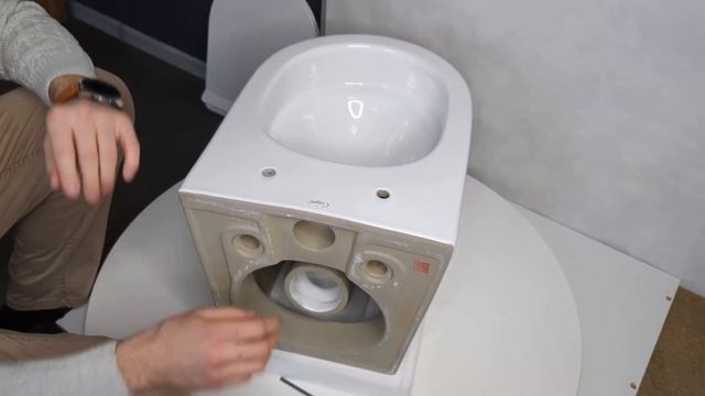 Подвесной унитаз Calypso CS246 Ultraquiet ультра тихий смыв торн? смотреть онлайн