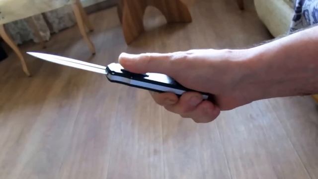 Фронтальный выкидной нож. Прототип. Двигаемся лучше смотреть онлайн