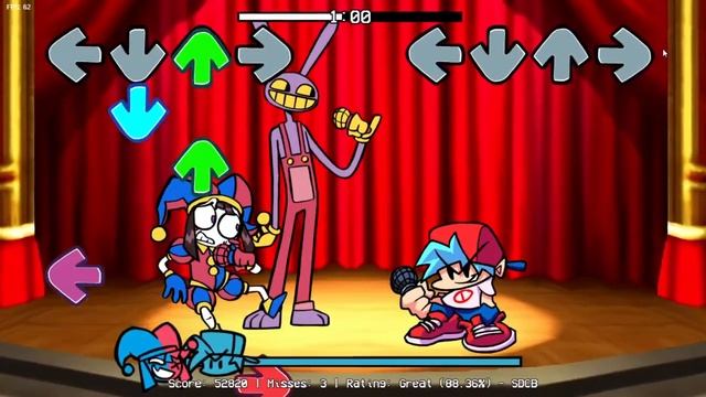 фнф удивительный цифровой цирк#fnf #digitalcircus