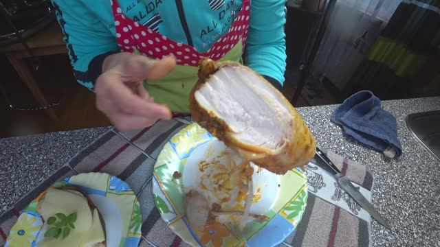 Куриная грудка как буженина