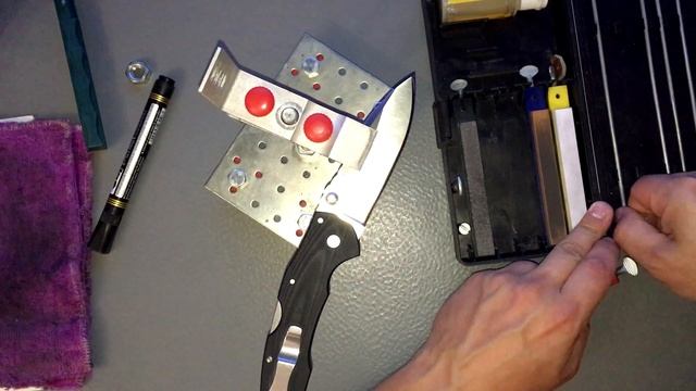 Нож Cold Steel Swift & Lansky System #review #sharpening #обзор #заточка
