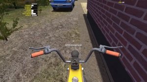Как завести мопед в my summer car