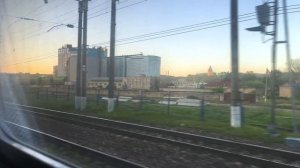 "Ранним утром" Прибытие на станцию Смоленск, на поезде