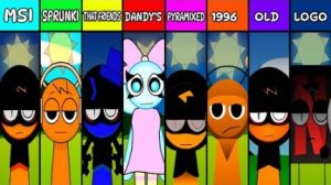 ВСЕ персонажи Incredibox из Incredibox Sprunki.MSI! Сравнение всех НОВЫХ версий