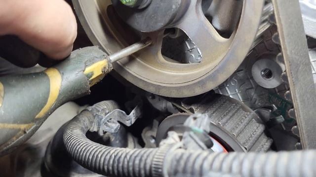 метки ГРМ двигатель GW4D20M Great Wall Poer.