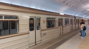 Казанский метрополитен 2024. Все типы подвижного состав