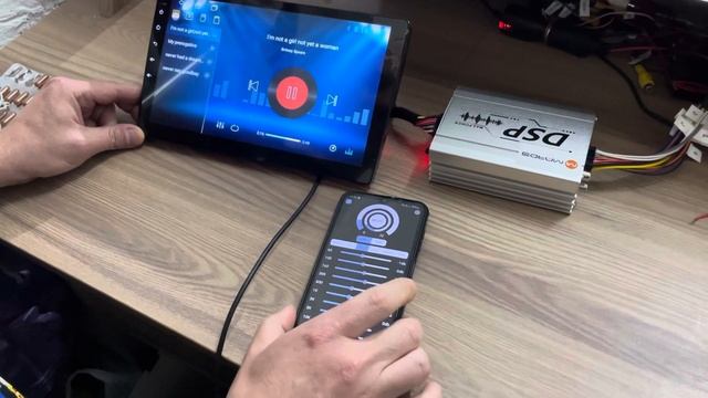 MARDS Усилитель для андроид магнитолы DSP смотреть онлайн