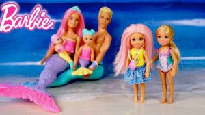 КУКЛЫ БАРБИ РАПУНЦЕЛЬ И НОВЫЙ СПА САЛОН ДОМА