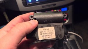 Замена сервопривода климатконтроля passat b6