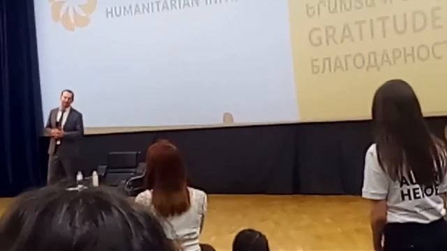 Встреча с Хабенским . Приз Аврора. Ереван. смотреть онлайн