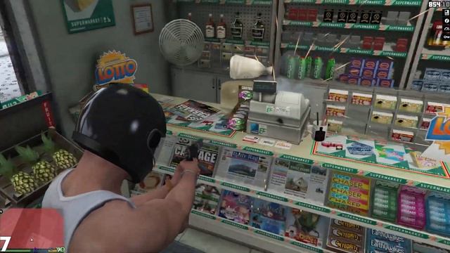 где найти все магазины в GTA 5? Как грабить? смотреть онлайн