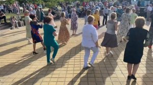 Танцы в парке. Солигорск.