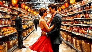 Танго в магазине.  Песня на стихи Раисы Йилдырим