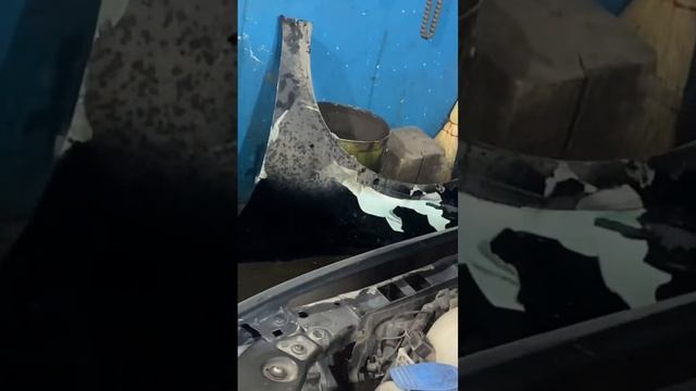 ПОМЕНЯЛИ крыло на VOLKSWAGEN JETTA? 1/3 часть #volkswagen #jetta