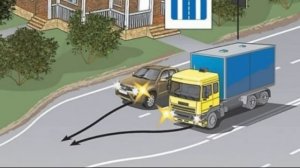 ✅Кто должен уступить при сужении дорог? Даём подробны