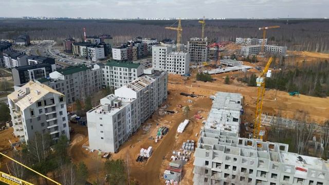 Ход строительства жилого комплекса Зеленая гавань фе?