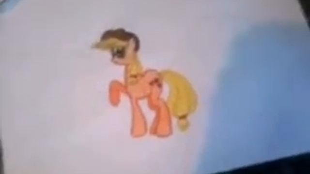 Как нарисовать пони эпл джек часть вторая