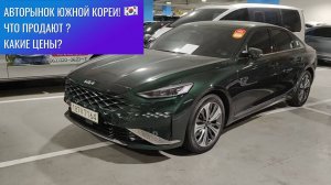 Авторынок Южной Кореи! Немецкие автомобили из Кореи! Новинка KIA K8! Все красотки и цены на видео