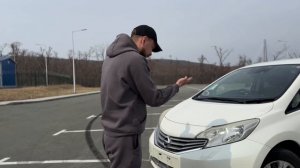 Обзор Nissan Note E12 кузов, 2014 год, 1,2 л. двигатель!