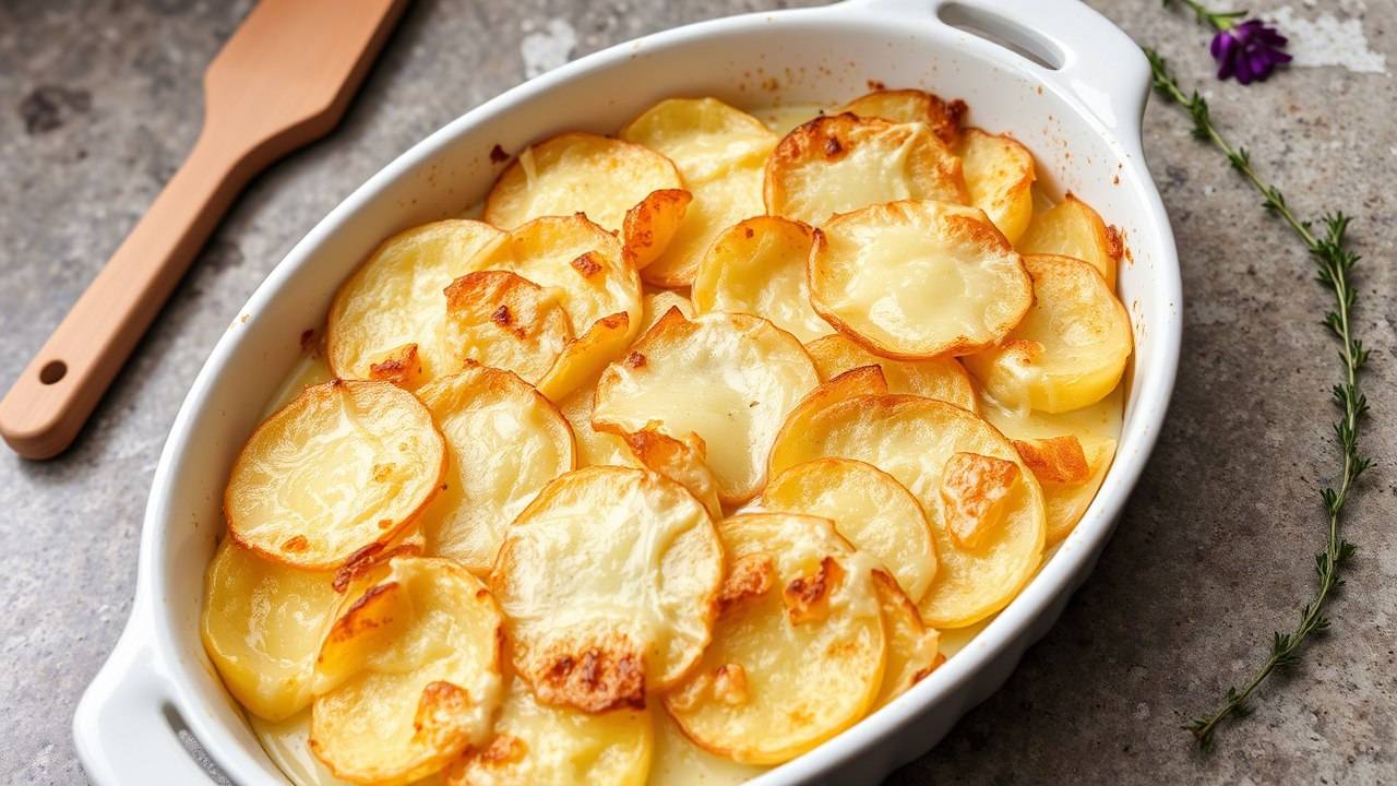 Сырная магия: как превратить простой Картофель в нежнейший Французский Гратен Дофинуа! смотреть онлайн