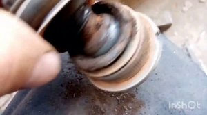 Рено Логан,замена шаровой без снятия рычага.