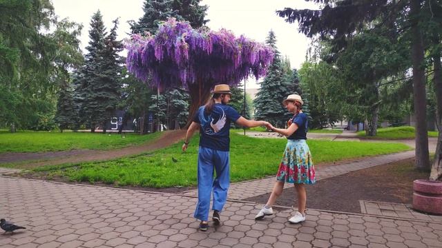 Sunshowers in Kyoto. Кросс степ вальс. Соня и Паша смотреть онлайн