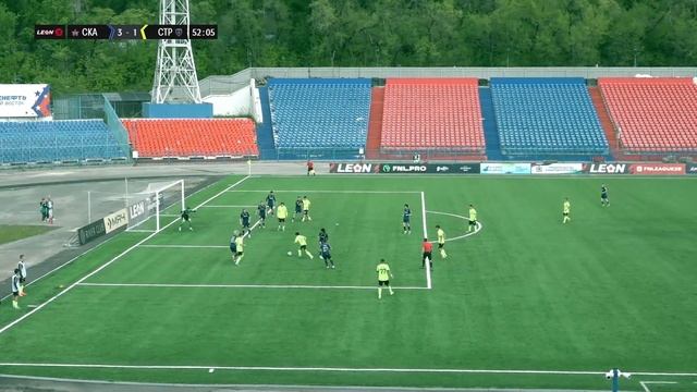 Обзор матча «СКА-Хабаровск-2» — «Строгино». 9 тур LEON-Второй Лиги Б смотреть онлайн