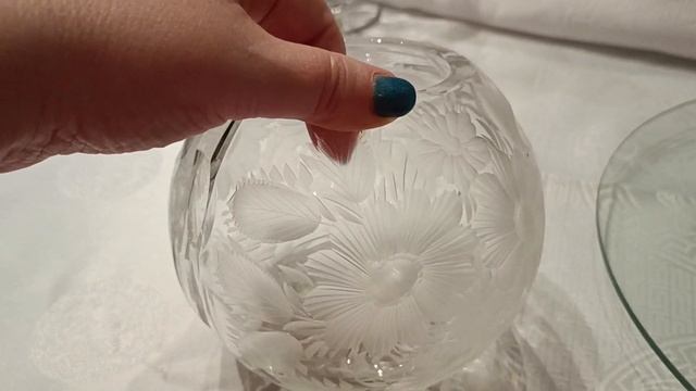 немецкий накладной хрусталь, Богемия.